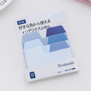 Pastel Bookmark Index Sticker