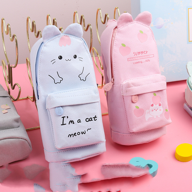 Kawaii Korea Mini Backpack Style Cute Animal Pencil Case – Miu
