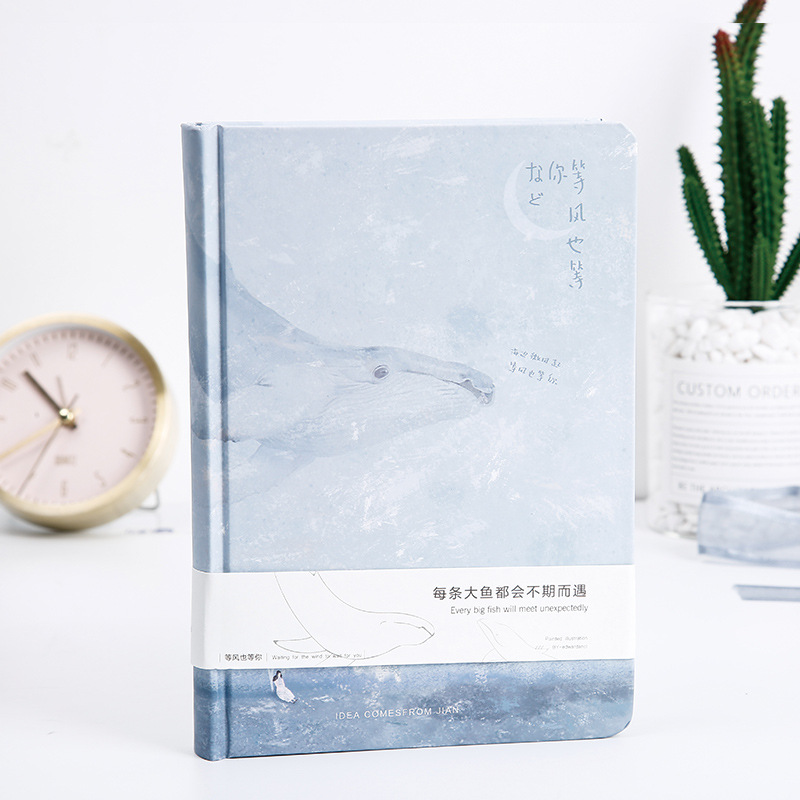 Waiting for the wind is also waiting for you:Waiting For The Wind - Beautiful illustrated hard cover notebook - Miu Stationery & Gifts